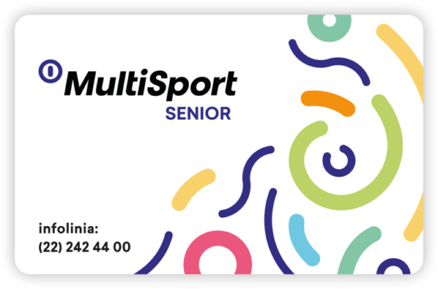 Karta MultiSport Senior
